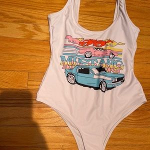 Mustang one piece bikini